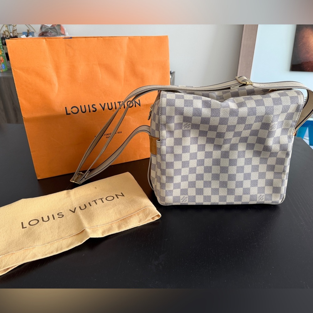 Louis Vuitton Naviglio Damier Azur Messenger Bag